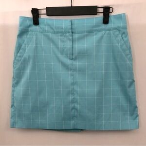 Izod Blue and White Skort Lightweight Casual